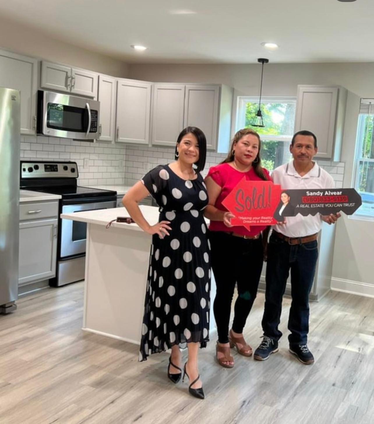 Sandy Alvear client sold home kitchen interior